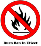 Burn Ban In Effect
