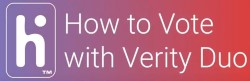 How to Vote with Verity Duo